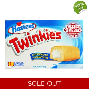 Hostess Twinkies | Original Box of 10 Twinkie Cakes